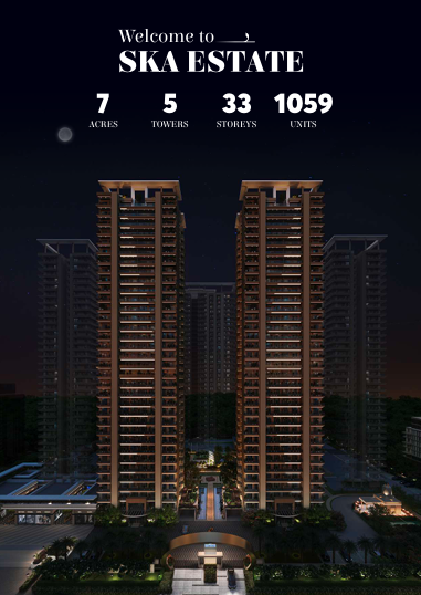 Ska Estate Front Elevation